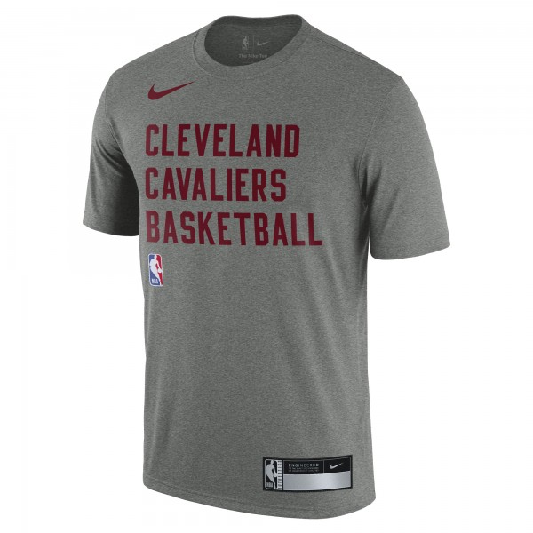 Футболка Cleveland Cavaliers Nike 2023/24 Sideline Legend Performance Practice - Heather Gray
