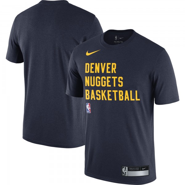 Футболка Denver Nuggets Nike 2023/24 Sideline Legend Performance Practice - Navy