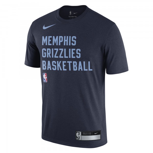 Футболка Memphis Grizzlies Nike 2023/24 Sideline Legend Performance Practice - Navy