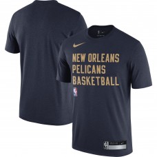Футболка New Orleans Pelicans Nike 2023/24 Sideline Legend Performance Practice - Navy
