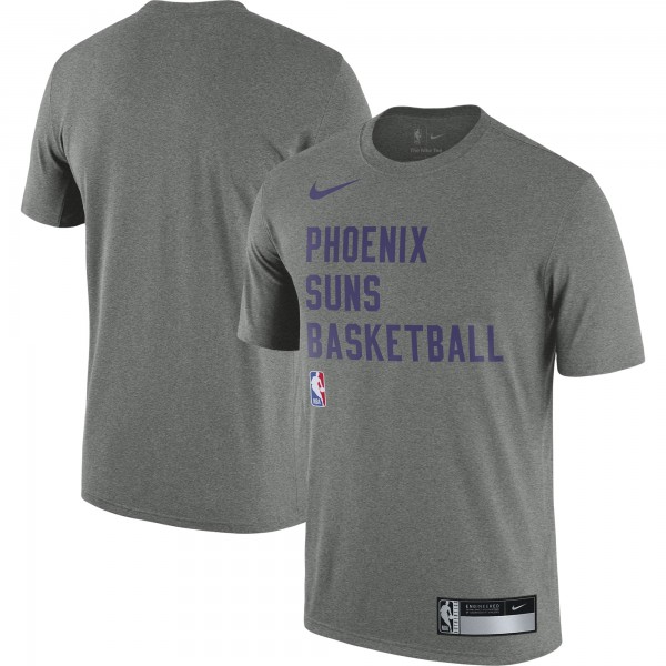 Футболка Phoenix Suns Nike 2023/24 Sideline Legend Performance Practice - Heather Gray