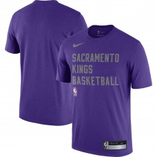 Sacramento Kings Nike 2023/24 Sideline Legend Performance Practice T-Shirt - Purple