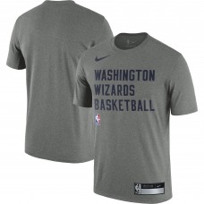 Футболка Washington Wizards Nike 2023/24 Sideline Legend Performance Practice - Heather Gray