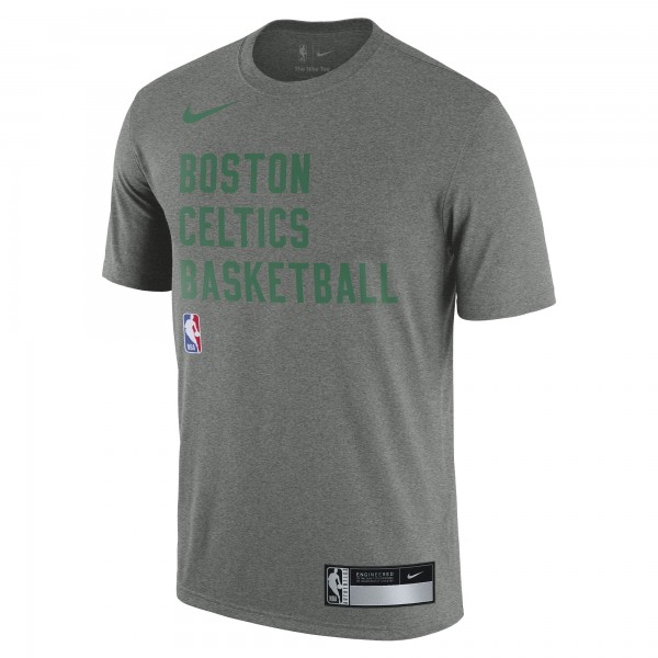 Футболка Boston Celtics Nike 2023/24 Sideline Legend Performance Practice - Heather Gray