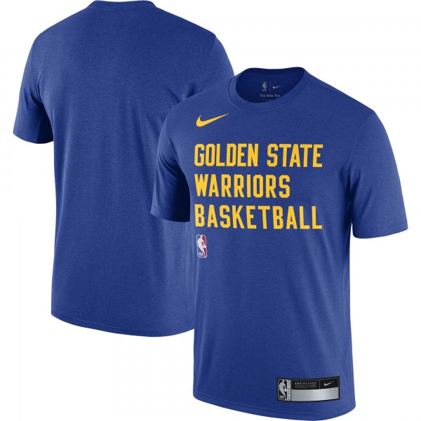 Футболка Golden State Warriors Nike 2023/24 Sideline Legend Performance Practice - Royal
