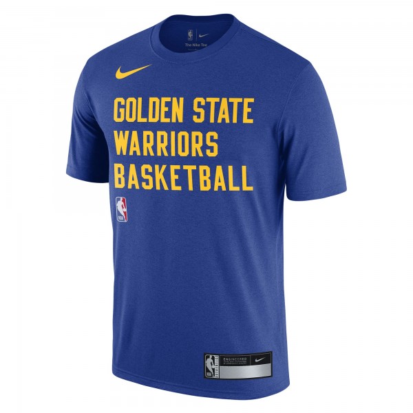 Футболка Golden State Warriors Nike 2023/24 Sideline Legend Performance Practice - Royal