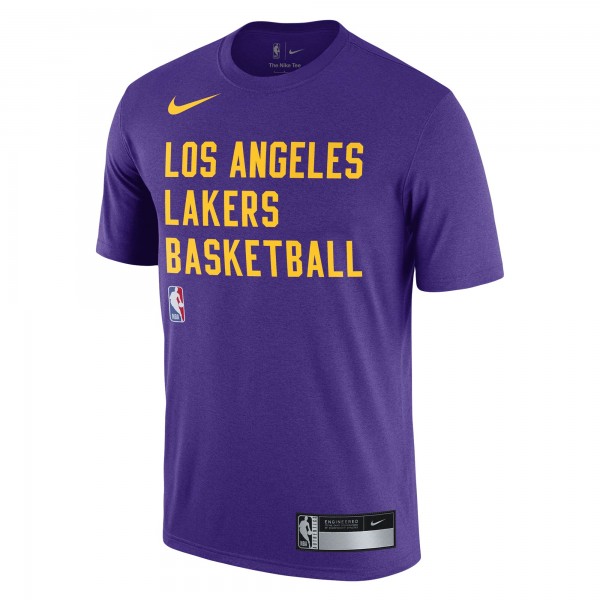 Футболка Los Angeles Lakers Nike 2023/24 Sideline Legend Performance Practice - Purple