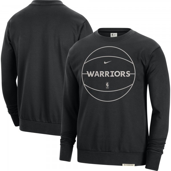 Кофта Golden State Warriors Nike 2023/24 Authentic Standard Issue Travel Performance - Black