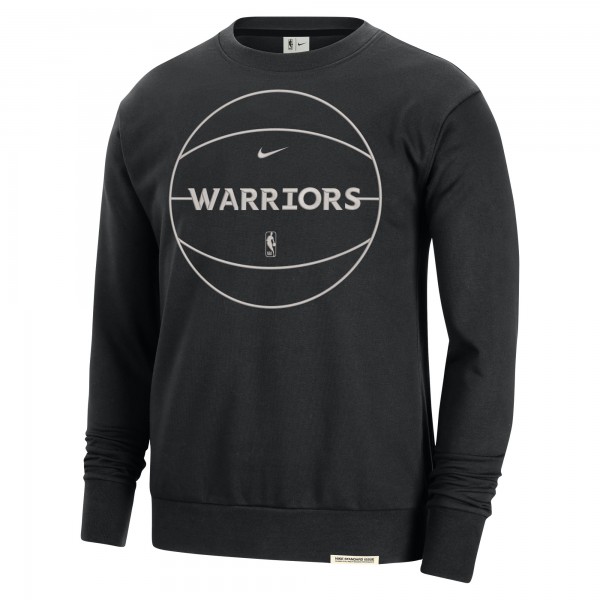 Кофта Golden State Warriors Nike 2023/24 Authentic Standard Issue Travel Performance - Black