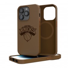Чехол на телефон New York Knicks iPhone Magnetic - Brown