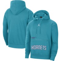 Толстовка Charlotte Hornets Jordan Brand Courtside Statement Edition - Teal