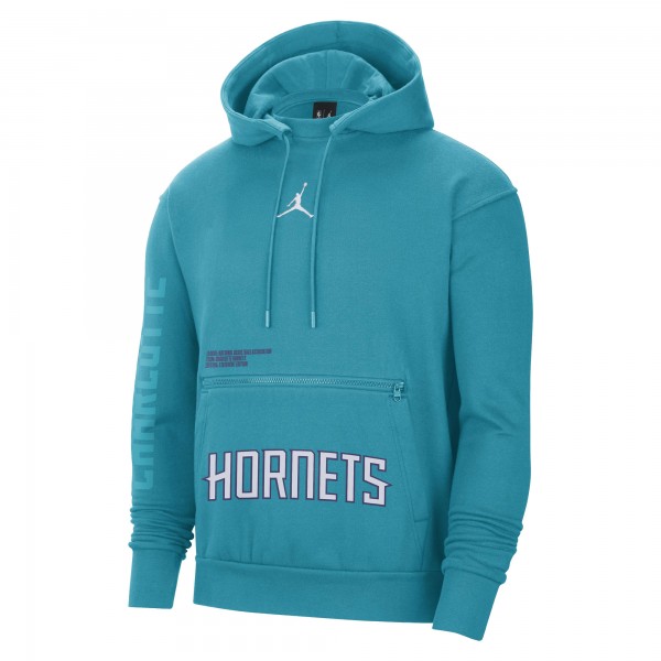 Толстовка Charlotte Hornets Jordan Brand Courtside Statement Edition - Teal