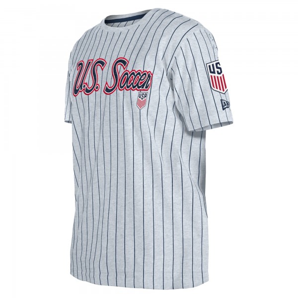 Футболка USMNT 5th & Ocean by New Era Throwback Mesh Jersey - Gray