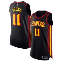 Игровая форма  Trae Young Atlanta Hawks Jordan Brand Authentic Player - Statement Edition - Black