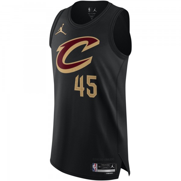 Игровая форма  Donovan Mitchell Cleveland Cavaliers Jordan Brand Authentic Player - Statement Edition - Black