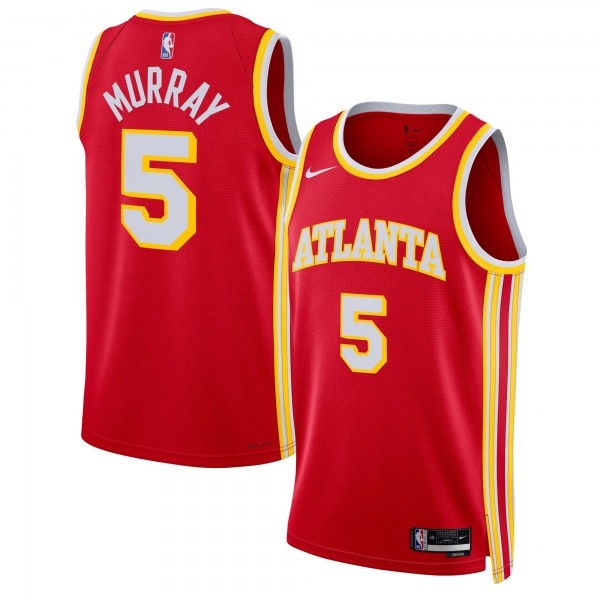 Игровая форма  Dejounte Murray Atlanta Hawks Nike Unisex Swingman - Icon Edition - Red