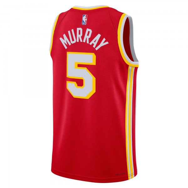 Игровая форма  Dejounte Murray Atlanta Hawks Nike Unisex Swingman - Icon Edition - Red