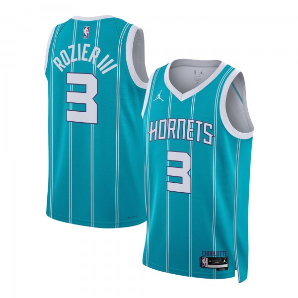 Игровая форма  Terry Rozier Charlotte Hornets Jordan Brand Unisex Swingman - Icon Edition - Teal