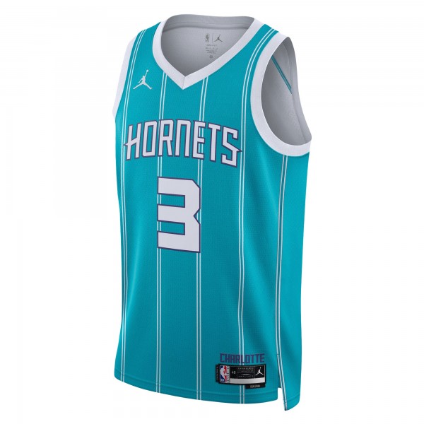 Игровая форма  Terry Rozier Charlotte Hornets Jordan Brand Unisex Swingman - Icon Edition - Teal
