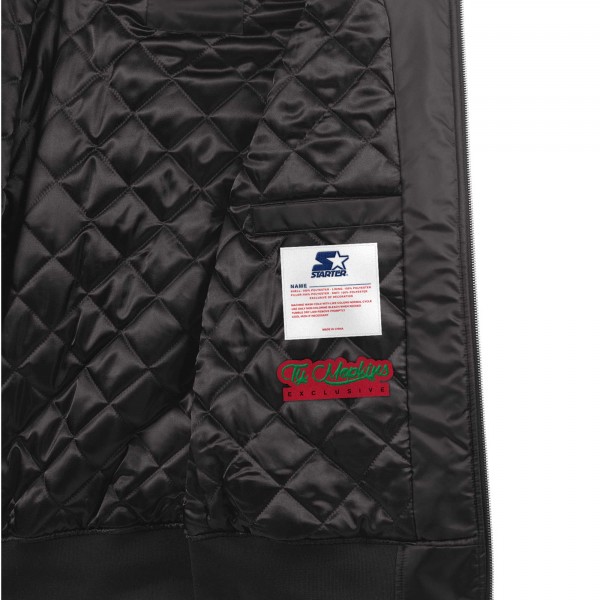 Куртка на молнии LA Clippers Starter x Ty Mopkins Black History Month Satin - Black