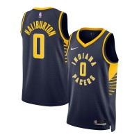 Игровая форма Tyrese Haliburton Indiana Pacers Nike Unisex Swingman - Icon Edition - Navy