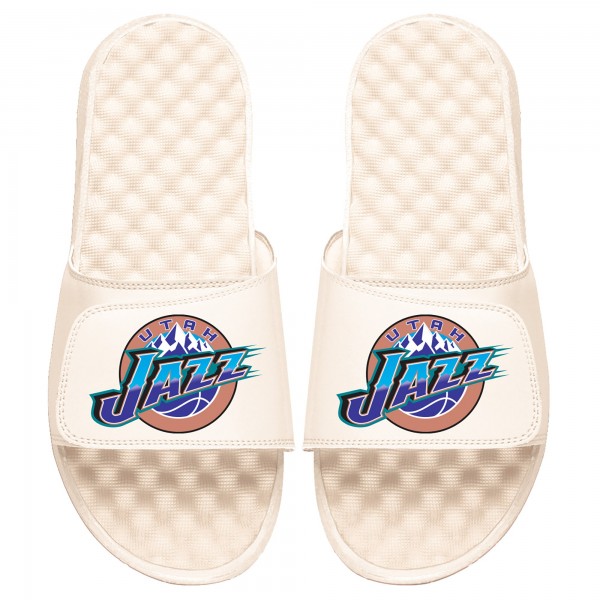 Шлепки Utah Jazz ISlide - Cream
