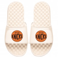 New York Knicks ISlide Slide Sandals - Cream