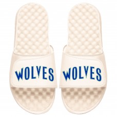 Minnesota Timberwolves ISlide Slide Sandals - Cream