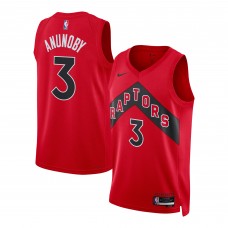 Игровая форма  OG Anunoby Toronto Raptors Nike Unisex Swingman - Icon Edition - Red