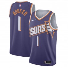 Игровая форма  Devin Booker Phoenix Suns Nike Unisex Swingman - Association Edition - Purple