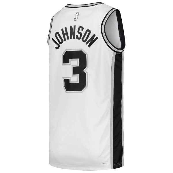 Джерси Unisex San Antonio Spurs Keldon Johnson Nike White Swingman - Association Edition