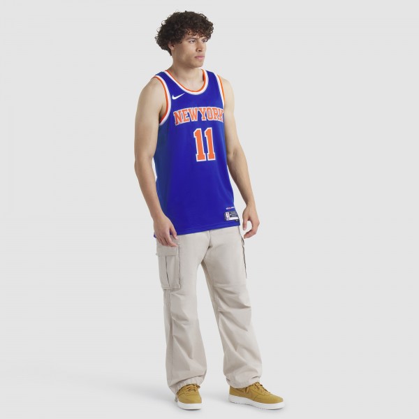 Игровая джерси Jalen Brunson New York Knicks Nike Unisex Swingman - Icon Edition - Blue