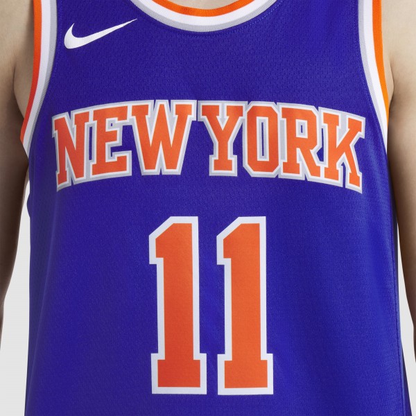 Игровая джерси Jalen Brunson New York Knicks Nike Unisex Swingman - Icon Edition - Blue
