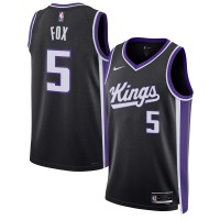 Игровая форма  DeAaron Fox Sacramento Kings Nike Unisex Swingman - Icon Edition - Black