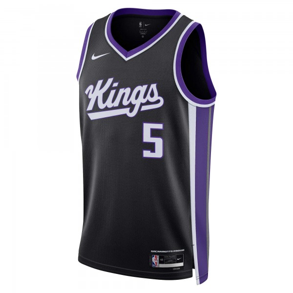 Игровая форма  DeAaron Fox Sacramento Kings Nike Unisex Swingman - Icon Edition - Black