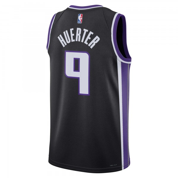 Игровая форма  Kevin Huerter Sacramento Kings Nike Unisex Swingman - Icon Edition - Black
