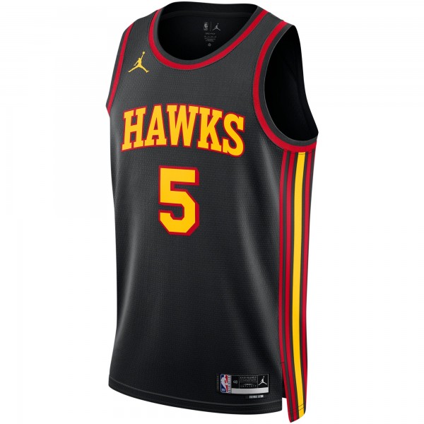 Игровая форма  Dejounte Murray Atlanta Hawks Jordan Brand Unisex Swingman - Statement Edition - Black