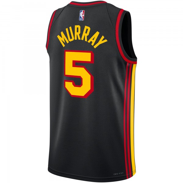 Игровая форма  Dejounte Murray Atlanta Hawks Jordan Brand Unisex Swingman - Statement Edition - Black