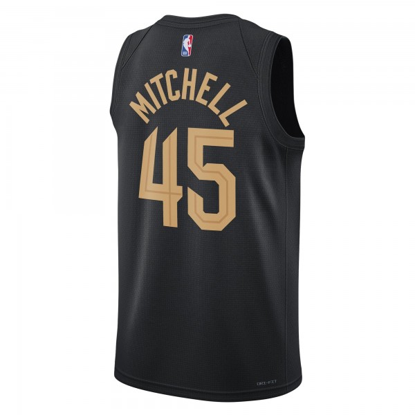 Игровая форма  Donovan Mitchell Cleveland Cavaliers Jordan Brand Unisex Swingman - Statement Edition - Black