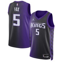 Игровая форма  DeAaron Fox Sacramento Kings Jordan Brand Unisex Swingman - Statement Edition - Purple