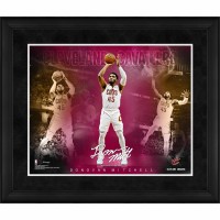 Donovan Mitchell Cleveland Cavaliers Facsimile Signature Fanatics Authentic Framed 16 x 20 Stars of the Game Collage