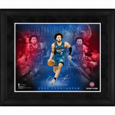 Cade Cunningham Detroit Pistons Facsimile Signature Fanatics Authentic Framed 16 x 20 Stars of the Game Collage