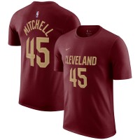Футболка Donovan Mitchell Cleveland Cavaliers Nike Icon 2022/23 - Burgundy