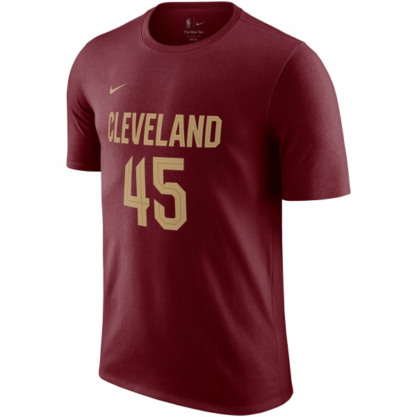 Футболка Donovan Mitchell Cleveland Cavaliers Nike Icon 2022/23 - Burgundy