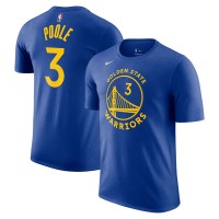 Футболка Jordan Poole Golden State Warriors Nike Icon 2022/23 - Royal