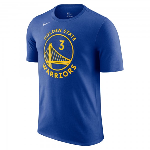 Футболка Jordan Poole Golden State Warriors Nike Icon 2022/23 - Royal