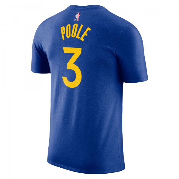 Футболка Jordan Poole Golden State Warriors Nike Icon 2022/23 - Royal
