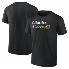 Atlanta Hawks City Pride Team Logo T-Shirt - Black