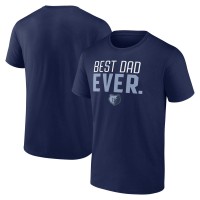 Футболка Memphis Grizzlies Best Dad Ever Logo - Navy