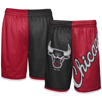 Шорты Chicago Bulls Mitchell & Ness Youth Hardwood Classics Big Face 5.0 - Black/Red